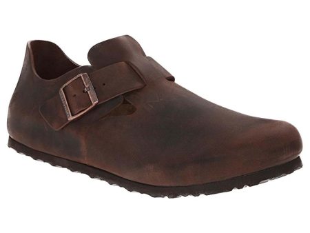 Birkenstock Unisex Shoes London Casual Buckles Closed-Toe Leather - UK 5.5 Sale