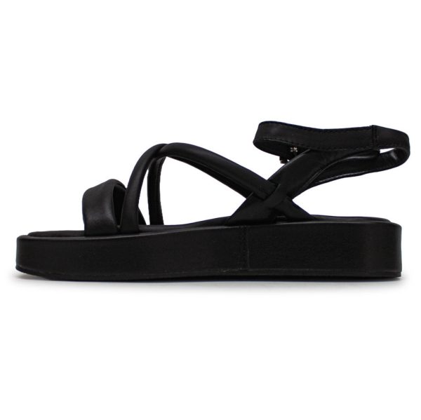 Alda Cross Leather Women s Slingback Sandals Discount