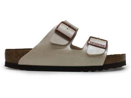 Birkenstock Arizona BS Cream Shiny Cheap