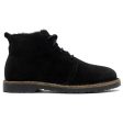 Uppsala Mid Shearling Suede Leather Unisex Ankle Boots For Cheap