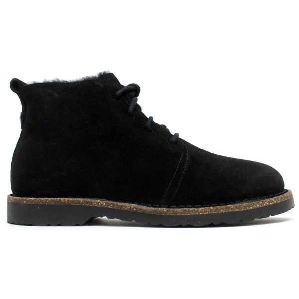 Uppsala Mid Shearling Suede Leather Unisex Ankle Boots For Cheap