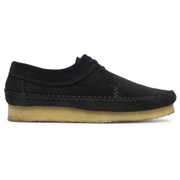 Clarks Originals Weaver 26133284G Suede Leather Mens Shoes - Black - UK 9 Online Sale