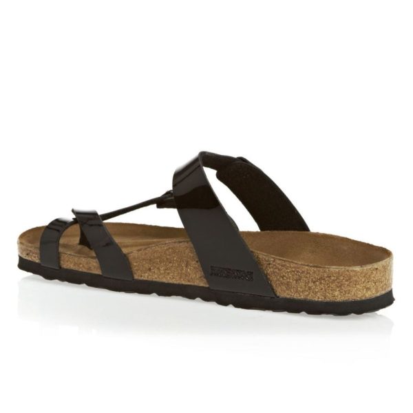 Birkenstock Mayari Patent Black Synthetic Womens Sandals - UK 8 Cheap