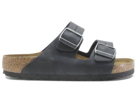 Arizona BS Soft Footbed Oiled Leather Unisex Slides Sandals on Sale