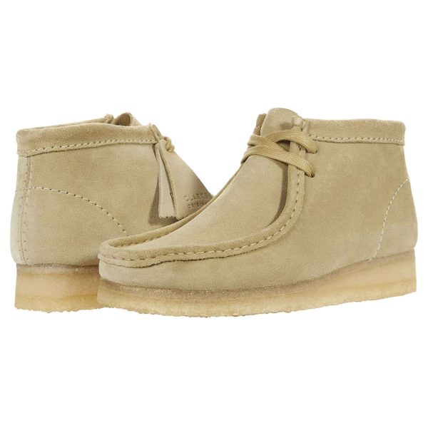 Clarks Originals Women s Boots Wallabee Boot. Casual Lace-Up Moccasins Suede - UK 5.5 Discount