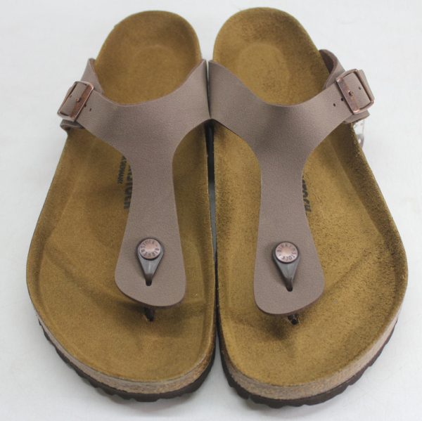 Birkenstock Unisex Sandals Gizeh BS Buckle Toe-Post Open-Back Birko-Flor - UK 10.5 Online Hot Sale