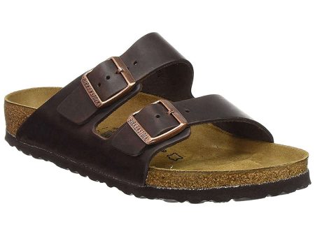 Birkenstock Unisex Sandals Arizona BS N Casual Buckles Slides Waxy Leather - UK 7 For Sale