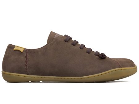 Camper Peu Cami 17665 Dark Brown Mens Nubuck Lace Up Trainers - UK 10 Online Hot Sale