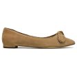 Bellport Bow Skimmer Suede Women s Flats Shoes Online Hot Sale