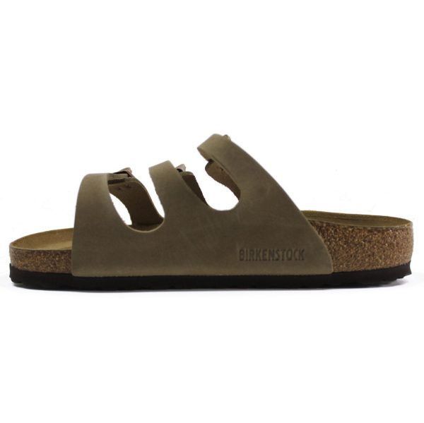 Birkenstock Unisex Sandals Florida BS Casual Slip-On Ankle Oiled Leather - UK 7 Online Hot Sale