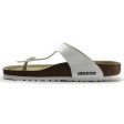 Birkenstock Gizeh White Synthetic Womens Sandals - UK 7 on Sale