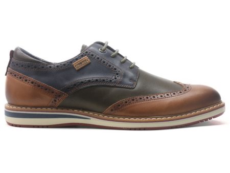 Avila Calfskin Leather Men s Brogue Shoes For Cheap