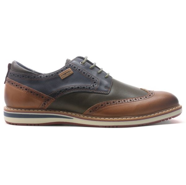 Avila Calfskin Leather Men s Brogue Shoes For Cheap