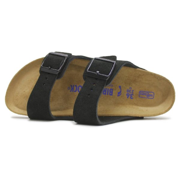 Birkenstock Unisex Sandals Arizona BS Casual Buckle Slides Suede Leather - UK 8 Online Sale