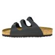 Birkenstock Florida Black Birko-Flor Womens Triple Strap Slip On Sandals - UK 5 Online Sale