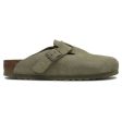 Boston BS Suede Unisex Slip On Sandals Online Sale