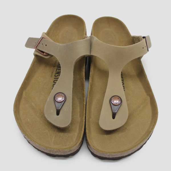 Birkenstock Unisex Sandals Gizeh Casual Slip-On Buckle Toe-Post Oiled Nubuck - UK 5 Online Hot Sale