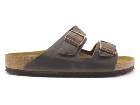 Arizona Men s Leather Slides Sandals Online Sale