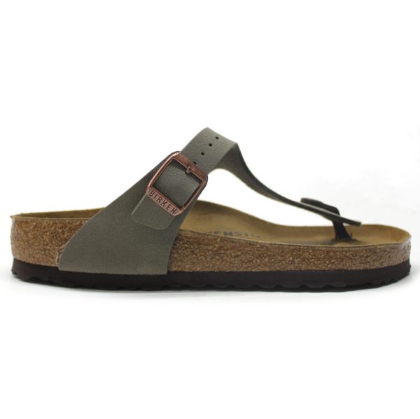 Birkenstock Gizeh Stone Birko-Flor Womens Sandals - UK 5.5 Discount