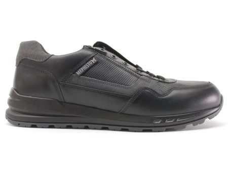 Bradley Full Grain Leather Men s Trainers For Cheap