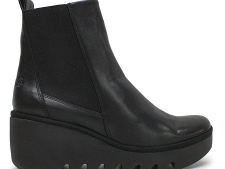 BAGU233FLY Dublin Leather Women s Chelsea Boots Discount