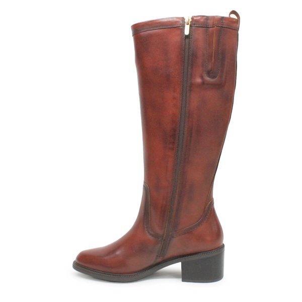 Bacarot W2D-9640 Leather Women s Knee High Boots Supply