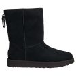 Classic Short Logo Zip Suede Women s Winter Boots Supply