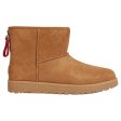 Classic Mini Logo Zip Sheepskin Women s Winter Boots Sale