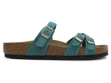 Birkenstock Unisex Sandals Franca Braided Casual Buckle Straps Oiled Leather - UK 7 Online now